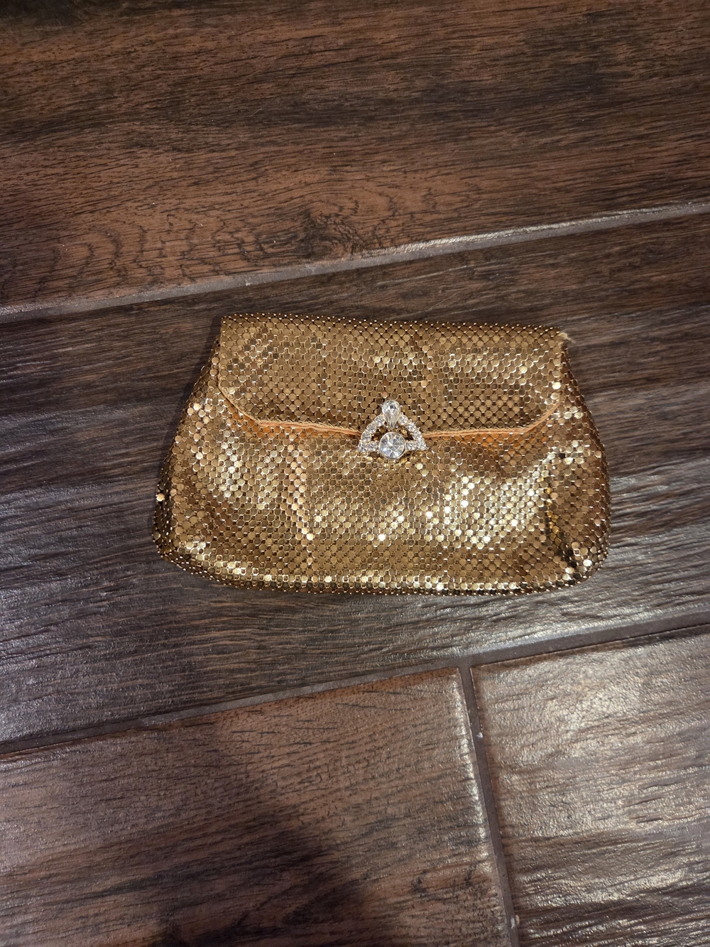 Vintage Whiting & Davis Metal Mesh Evening Clutch